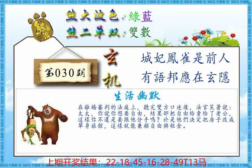 030期熊出没生活幽默[图]